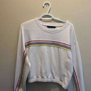 Abercrombie & Fitch Cropped Crewneck Sweatshirt